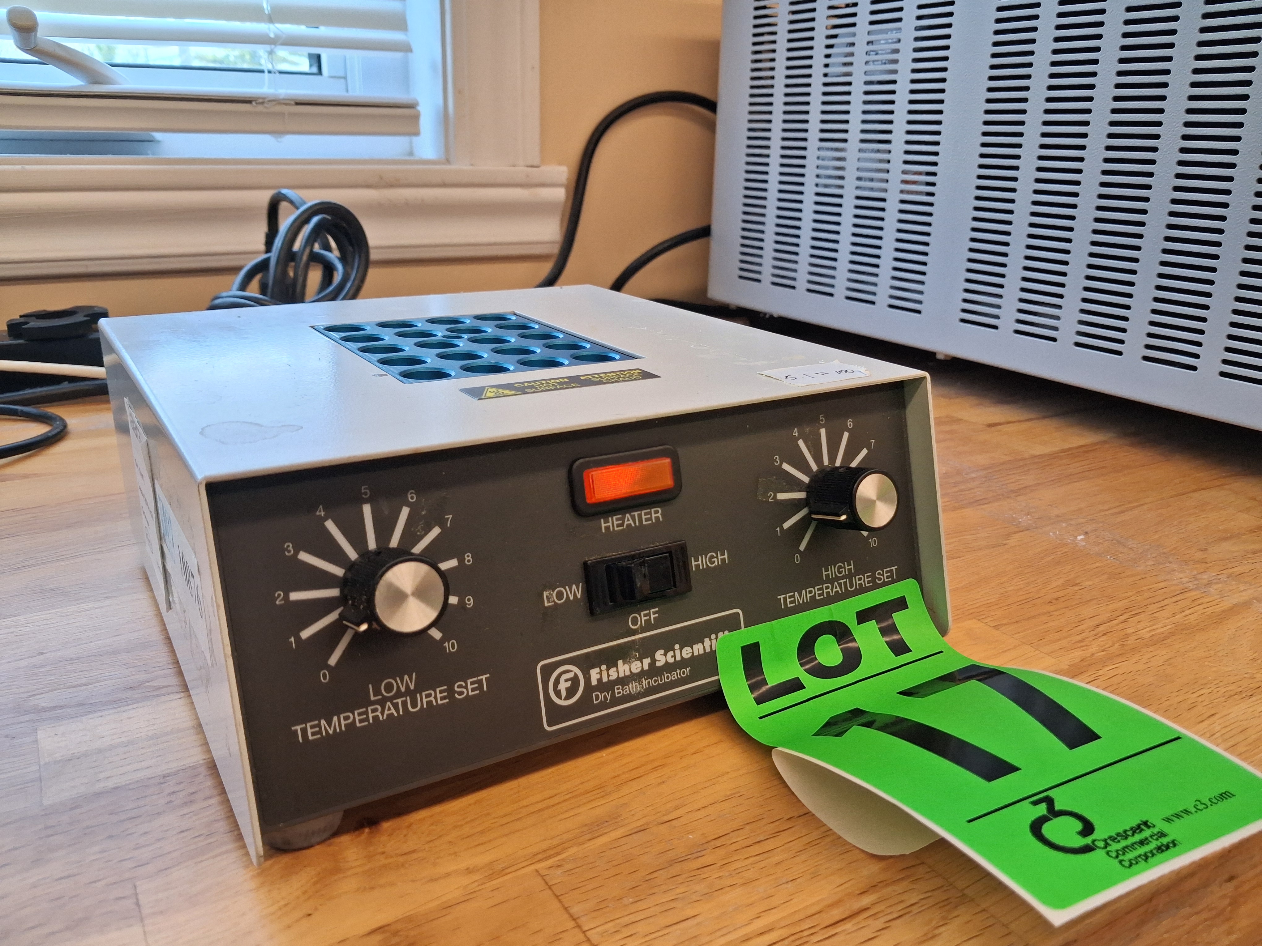 Lot 17 — FISHER SCIENTIFIC Dry Bath Incubator, Cat. 11-718