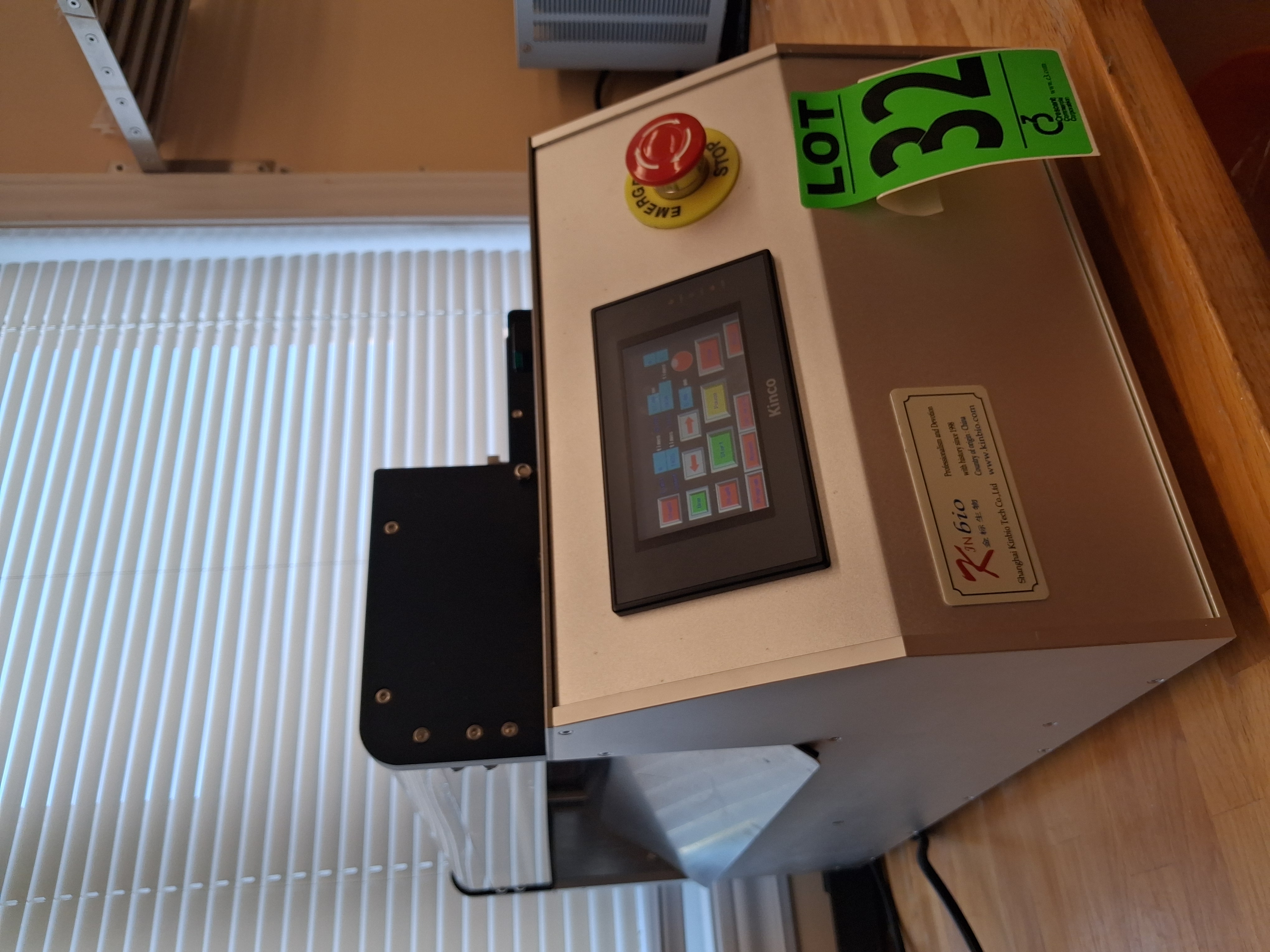 Lot 32 — 2018 KINBIO CTS300 Programmable Sheet Cutter