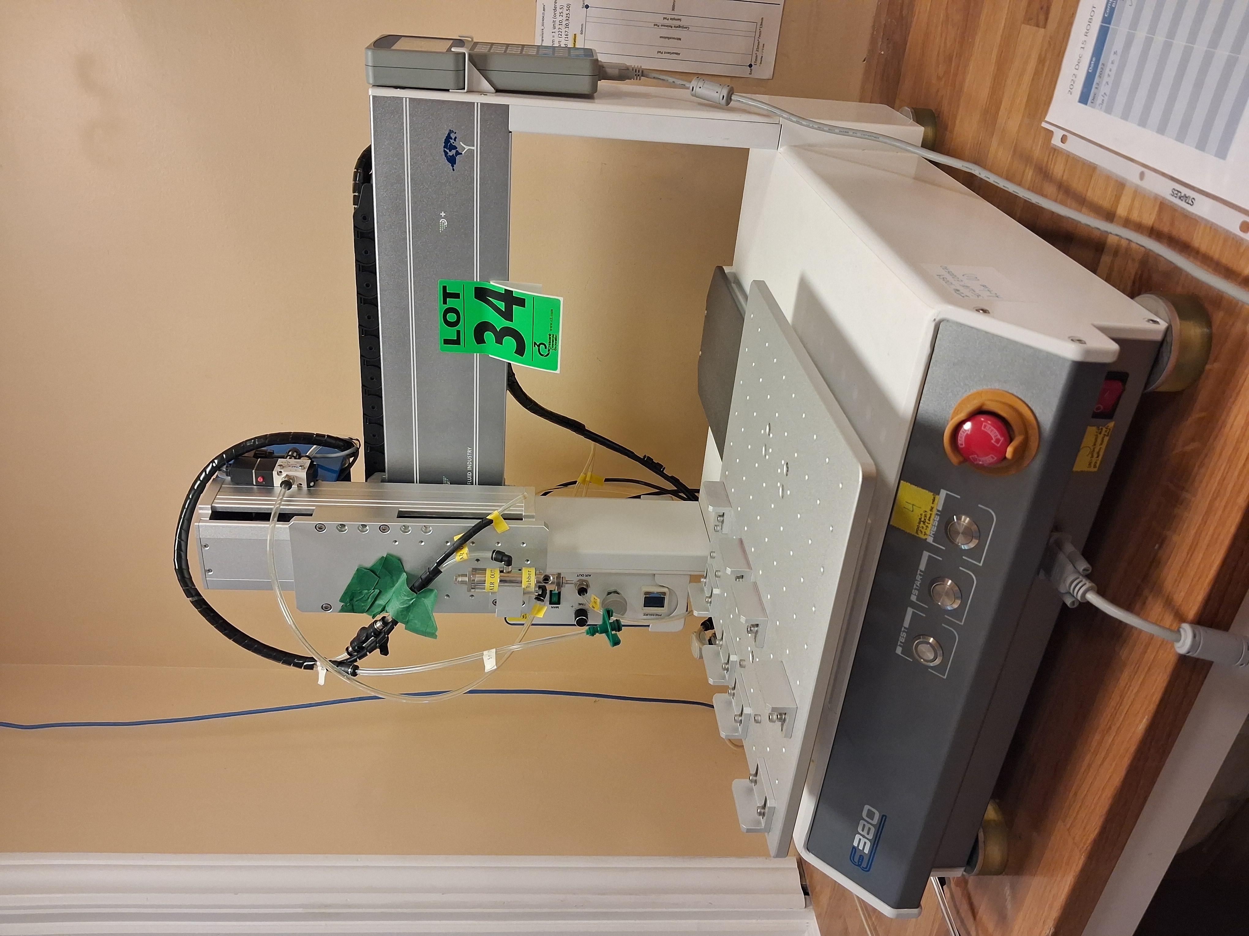 Lot 34 — 2022 SECOND INTELLIGENT SEC-E380 Desktop Glue Dispenser