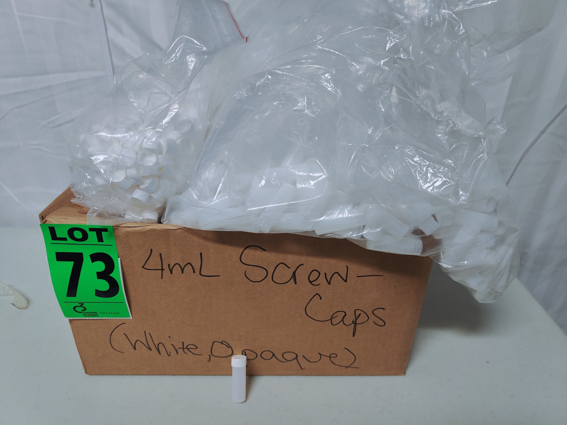 Lot 73 — 4 mL Screw Cap Tubes